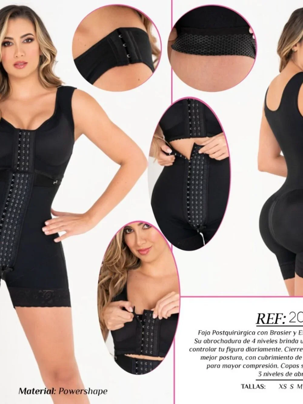 Shape Up PostSurgery High-Compression Shaper SculptFit Pro – 201254 - Black